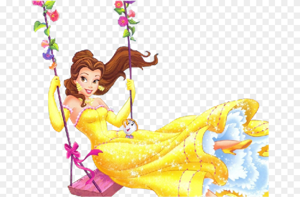 Princess Belle Swing Princess Belle, Face, Head, Person, Baby Free Png