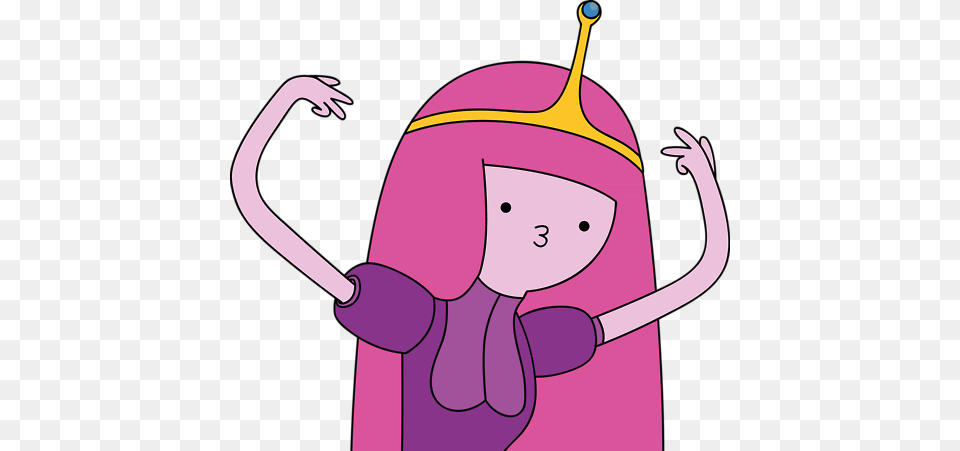 Princess Bubblegum Peace Sign, Bag, Animal, Face, Head Free Png Download