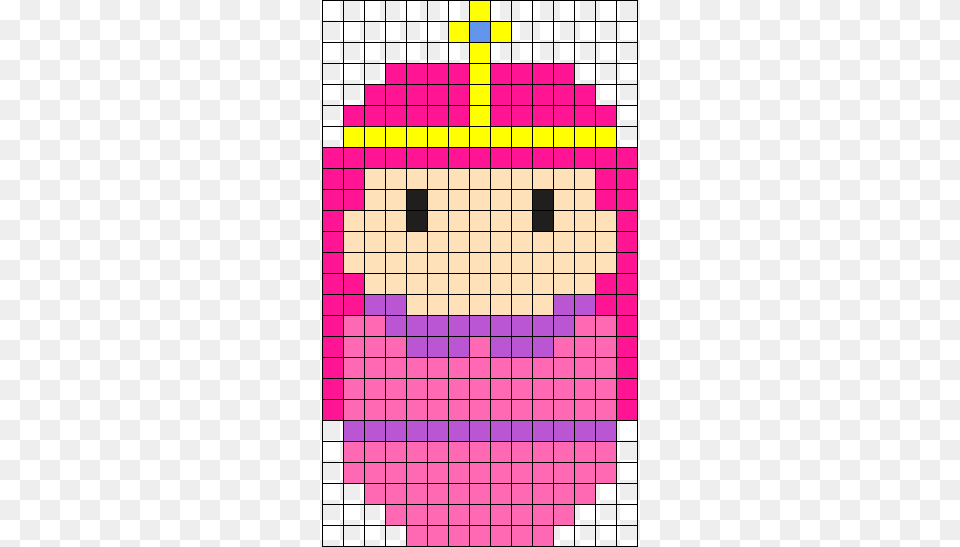 Princess Bubblegum Perler Bead Pattern Bead Sprite Minecraft Jack Sparrow Pixel Art, Smoke Pipe Free Png Download