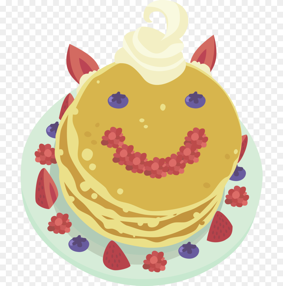 Princess Celestia Background Pancake Clipart, Birthday Cake, Bread, Cake, Cream Free Png