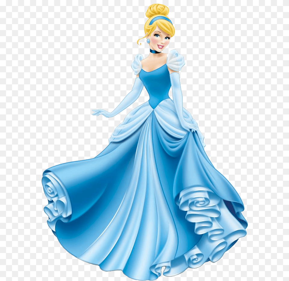 Princess Cinderella Cinderella Disney Princess, Figurine, Clothing, Dress, Fashion Free Transparent Png