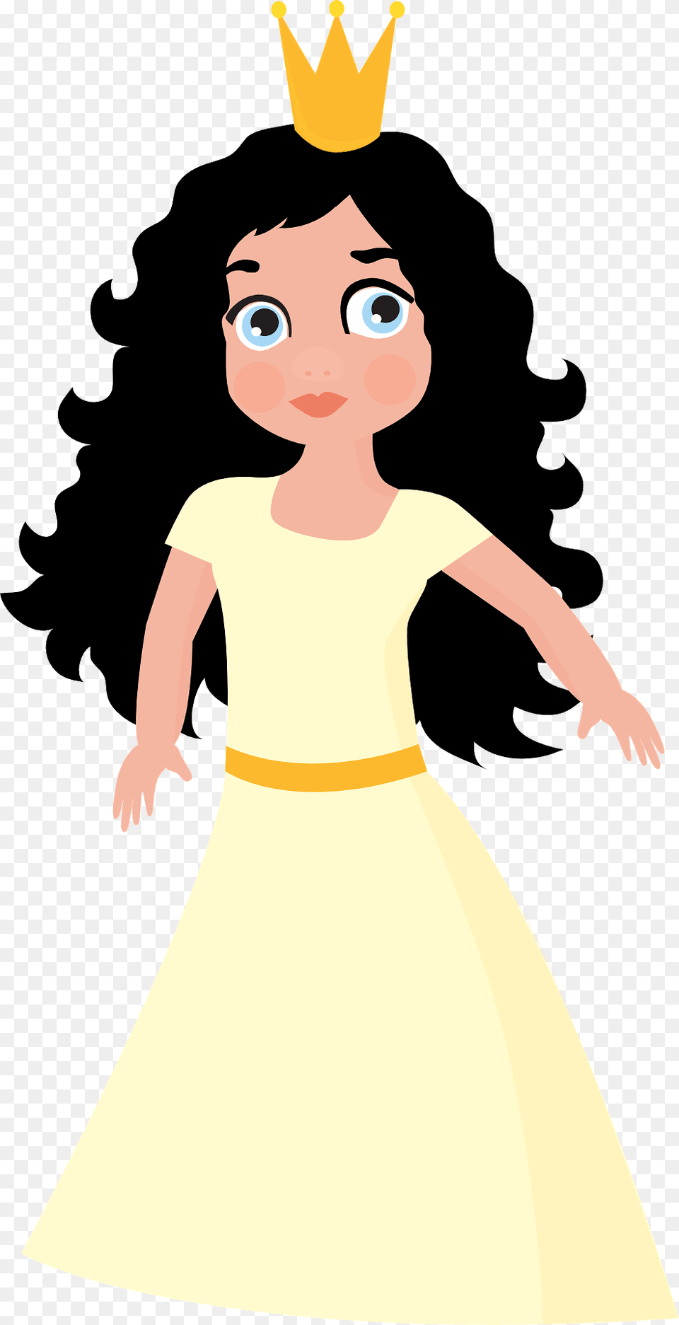 Princess Clipart, Child, Female, Girl, Person Free Png