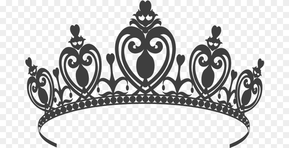 Princess Crown Black 7 Princess Crown Vector, Accessories, Jewelry, Tiara, Festival Free Transparent Png