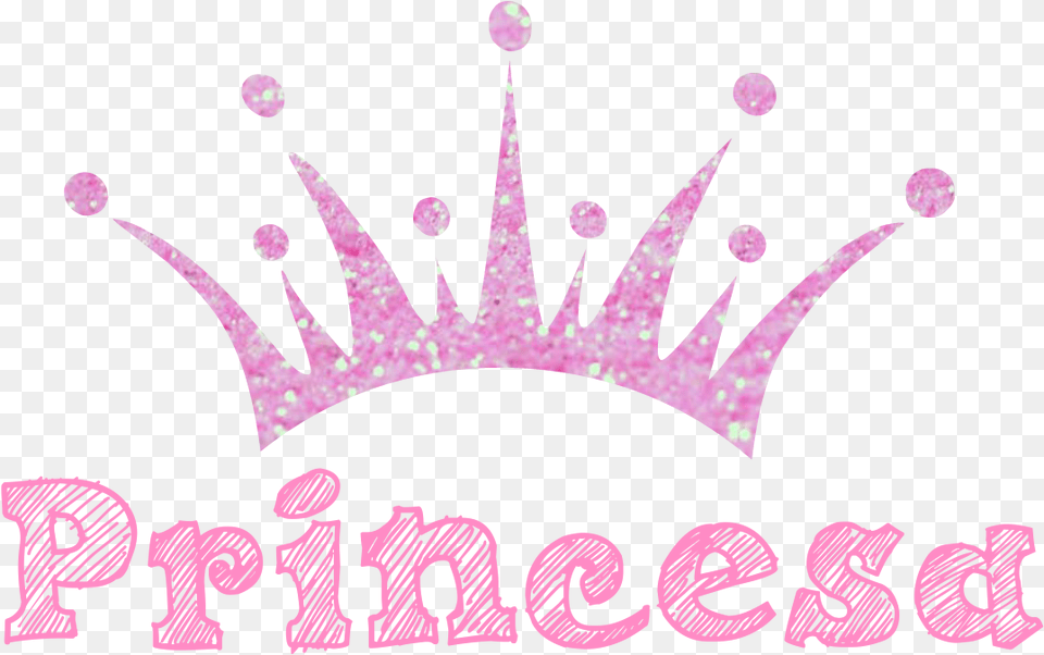 Princess Crown Pink Sketch Glitter Lucianoballack Bravo Productions Logo, Accessories, Jewelry, Tiara, Baby Png