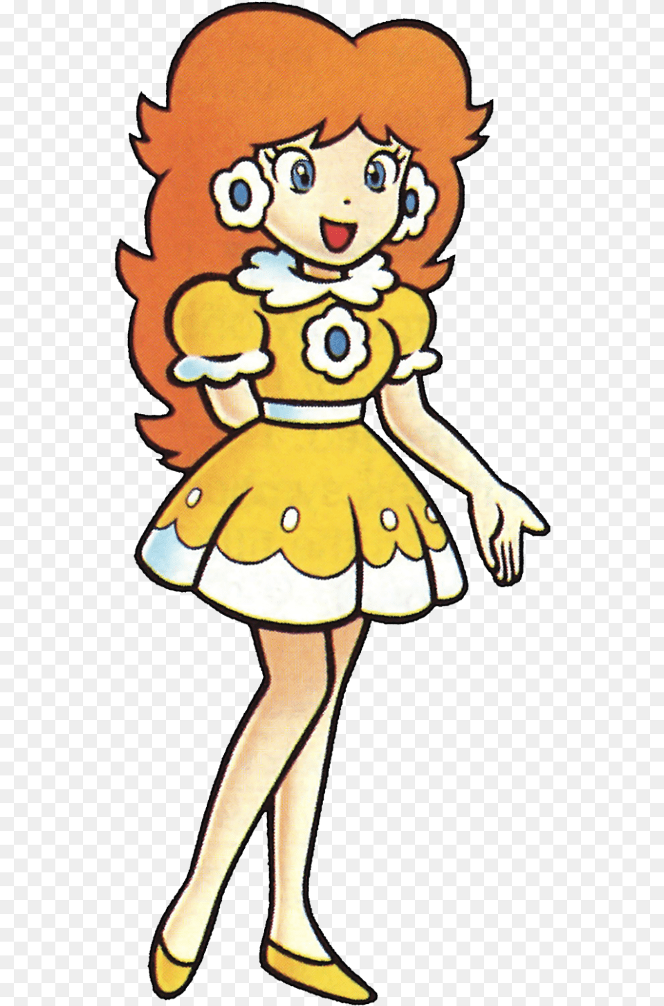 Princess Daisy, Person, Cartoon, Face, Head Free Transparent Png