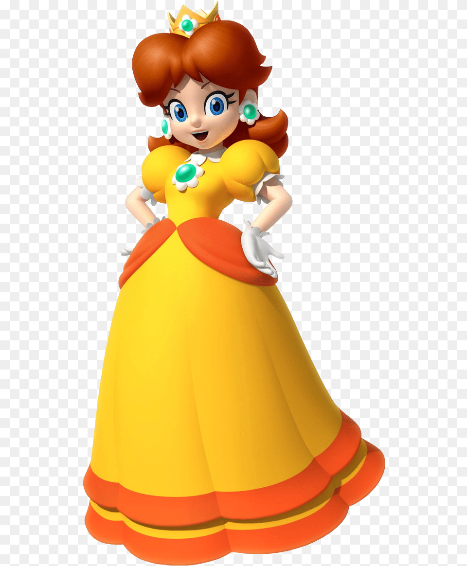 Princess Daisy, Doll, Toy, Face, Head Free Transparent Png