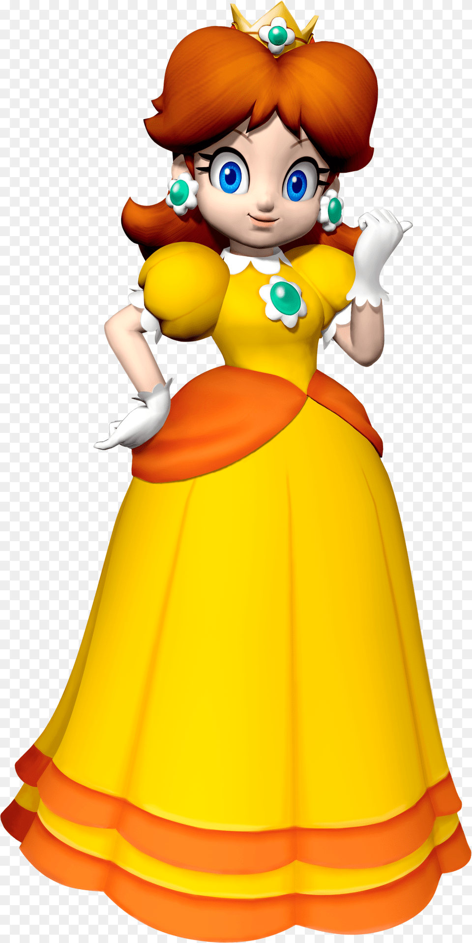 Princess Daisy, Baby, Person, Head, Face Png Image