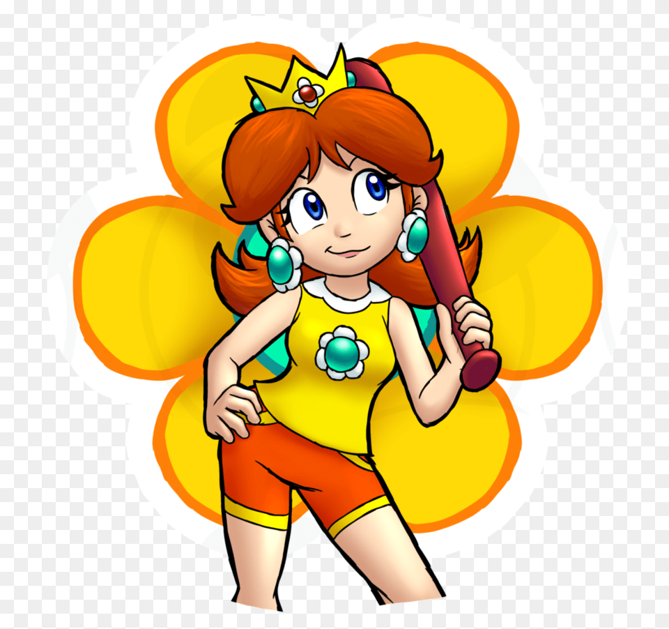 Princess Daisy Clip Art Usbdata, Baby, Person, Face, Head Free Transparent Png