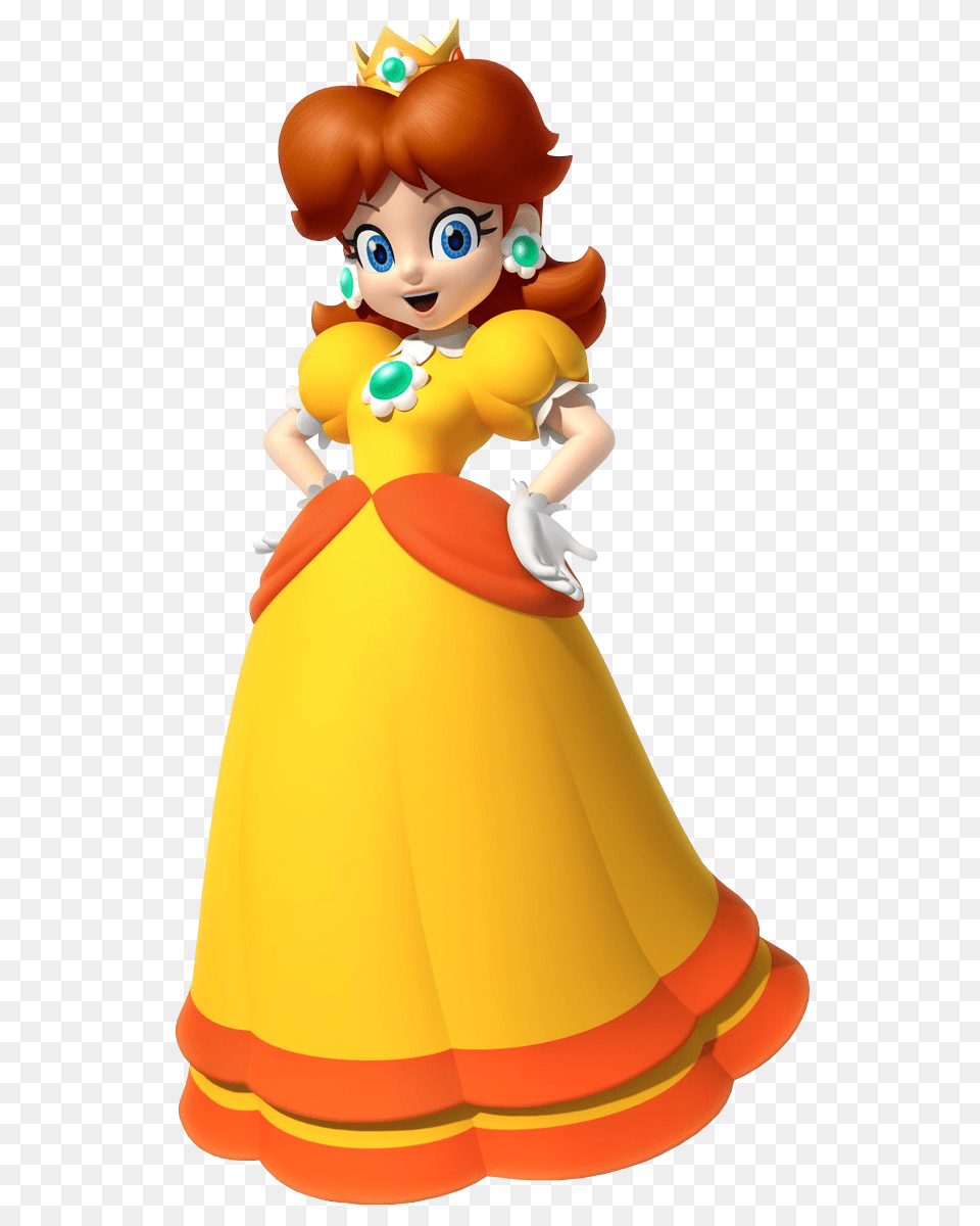 Princess Daisy Ideas And Characters For Super Smash Bros Future, Doll, Toy, Face, Head Free Transparent Png