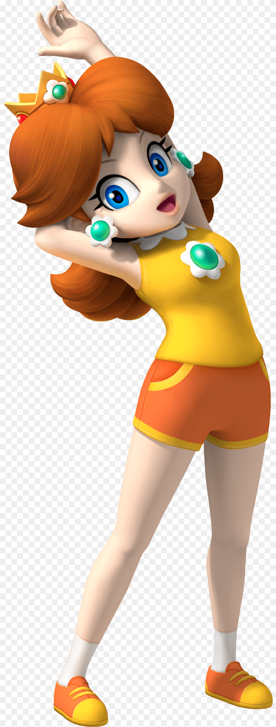 Princess Daisy Mario Sports Princess Daisy, Baby, Person, Book, Comics Free Png