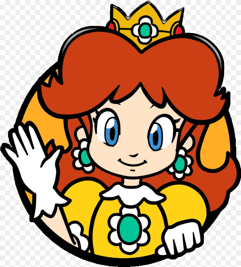 Princess Daisy Princess Daisy Icon, Baby, Person, Face, Head Free Transparent Png