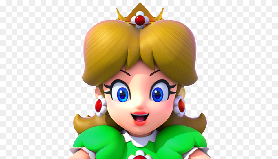 Princess Daisy Princess Daisy Super Mario Party, Doll, Toy, Face, Head Free Png