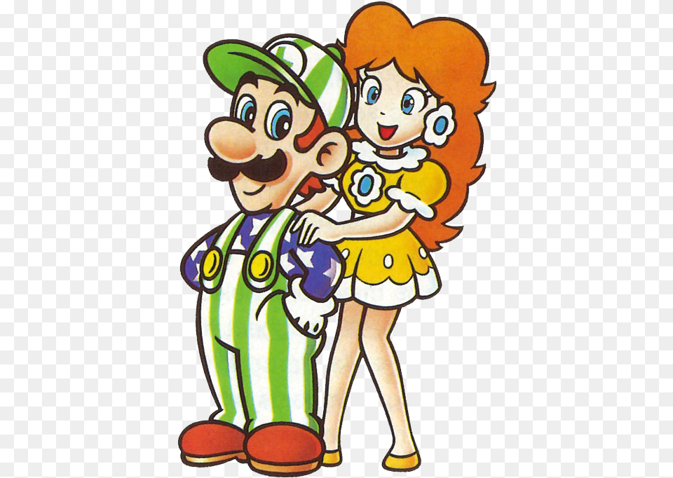 Princess Daisy Wikia Luigi X Princess Daisy, Baby, Person, Face, Head Png Image