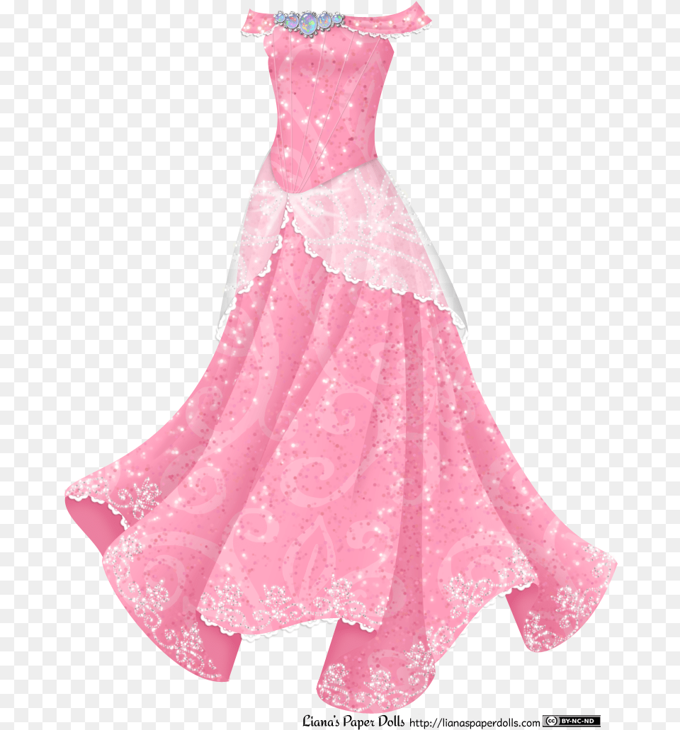 Princess Dress Image Disney Princess Dress, Clothing, Evening Dress, Fashion, Formal Wear Free Png