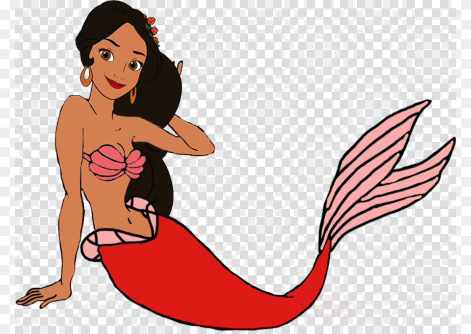 Princess Elena Mermaid Clipart Ariel The Little Mermaid Clip Art, Adult, Person, Woman, Female Free Png