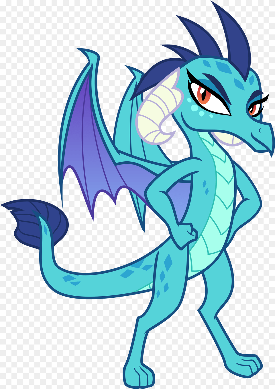 Princess Ember Mlp, Dragon, Baby, Person, Face Free Png Download