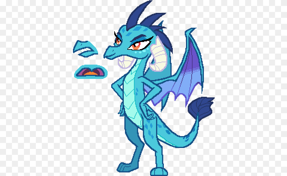 Princess Ember Spike, Dragon, Baby, Person, Face Free Png Download