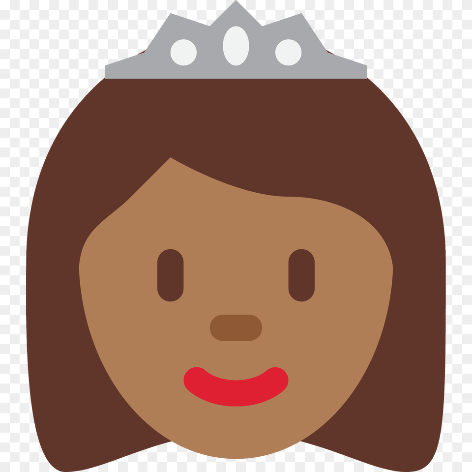 Princess Emoji Clipart, Clothing, Hat, Food, Ketchup Png Image