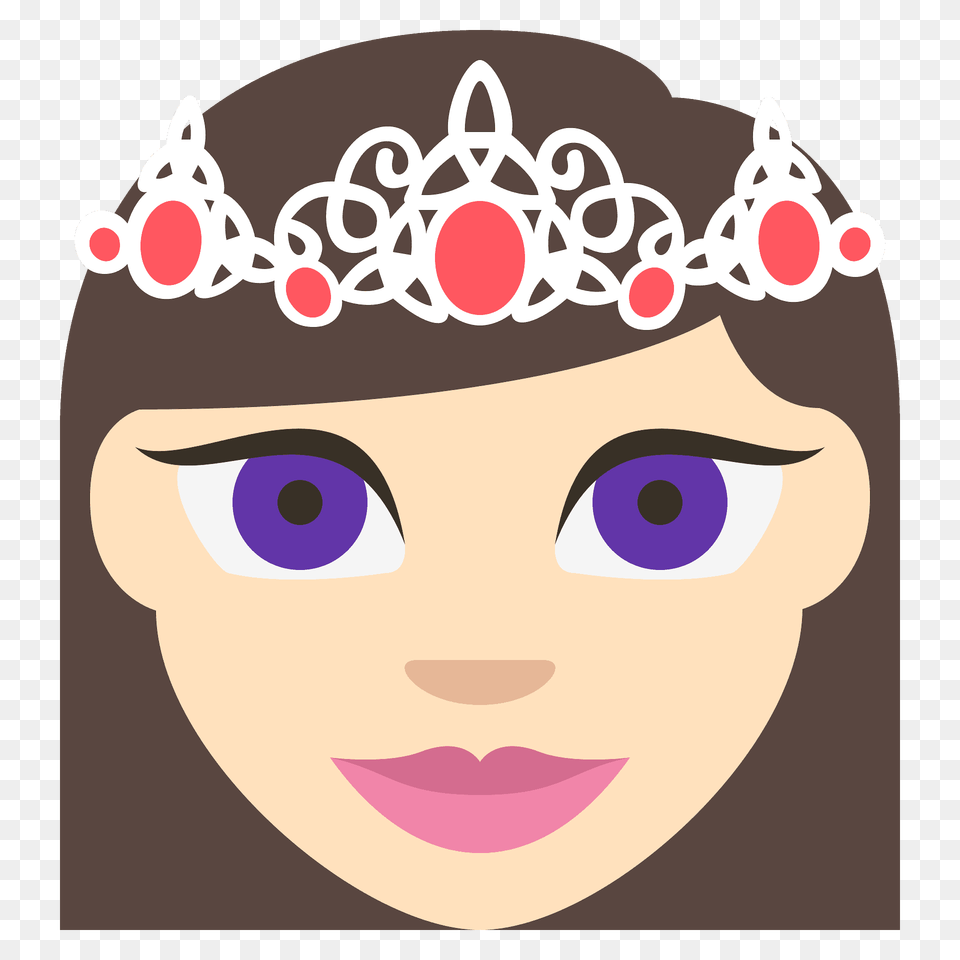Princess Emoji Clipart, Accessories, Jewelry, Tiara, Baby Png Image