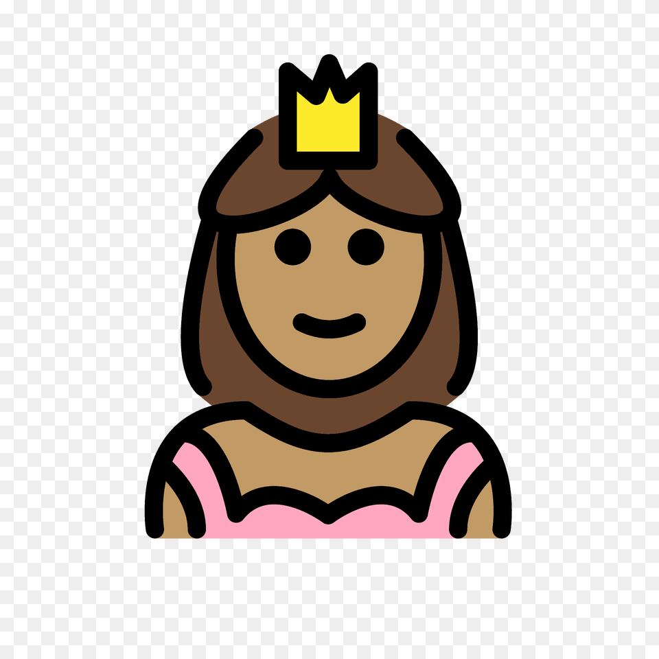 Princess Emoji Clipart, Cartoon, People, Person, Dynamite Free Png Download