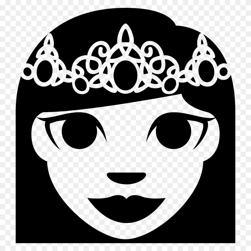Princess Emoji Clipart, Accessories, Jewelry, Person, Tiara Free Png Download