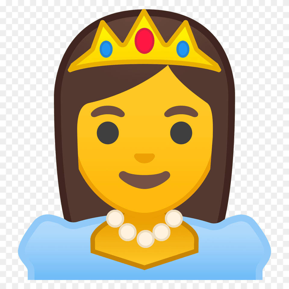Princess Emoji Clipart, Accessories, Jewelry, Face, Head Free Png Download