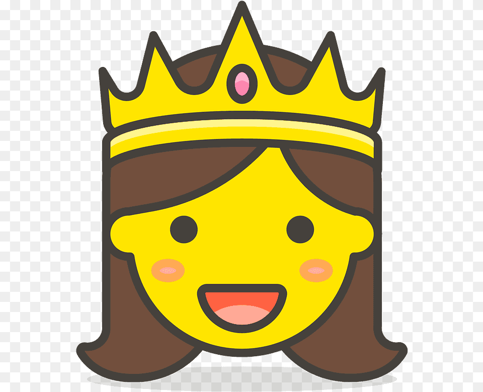 Princess Emoji Clipart Free Download Transparent Cartoon Police Officer Face Clipart, Accessories, Jewelry, Crown, Baby Png Image