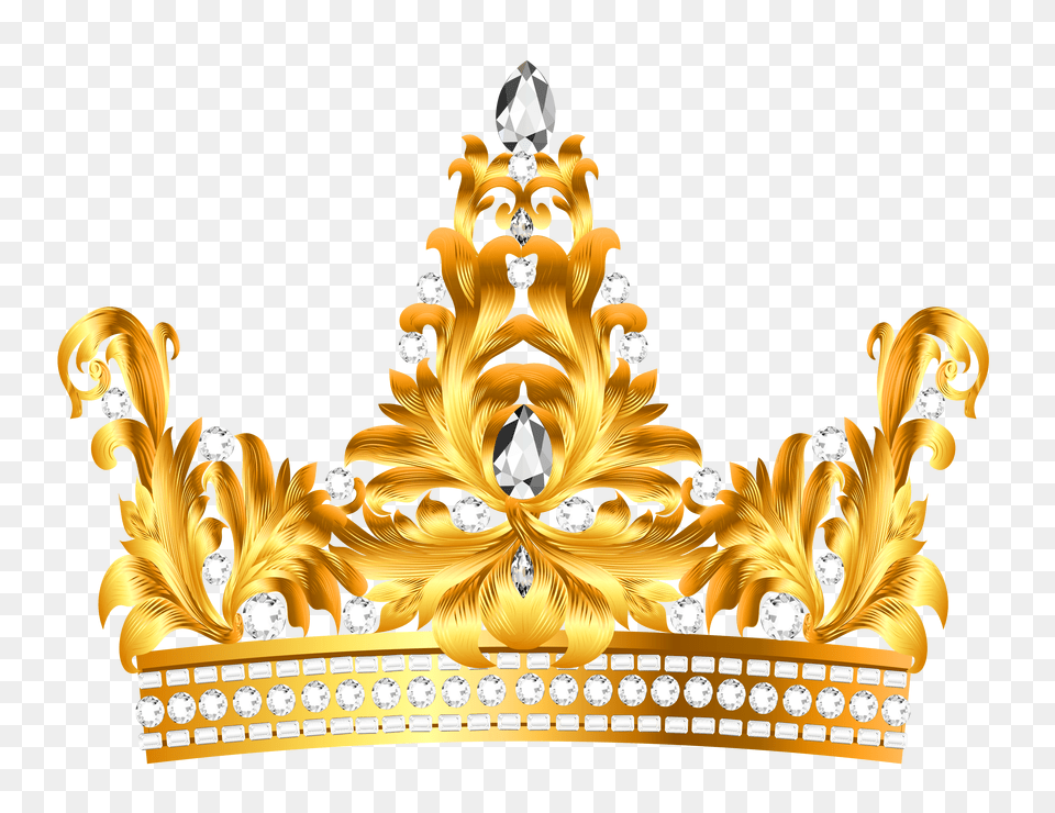 Princess Gold Crown 1 Image Gold Crown Background Free Png