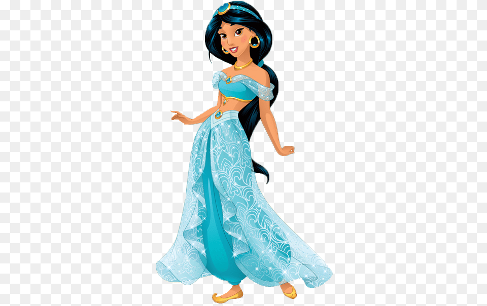 Princess Jasmine, Clothing, Dress, Toy, Person Png
