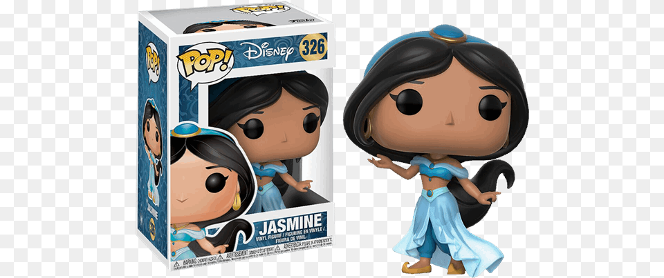 Princess Jasmine Funko Pop, Doll, Toy, Baby, Person Png Image