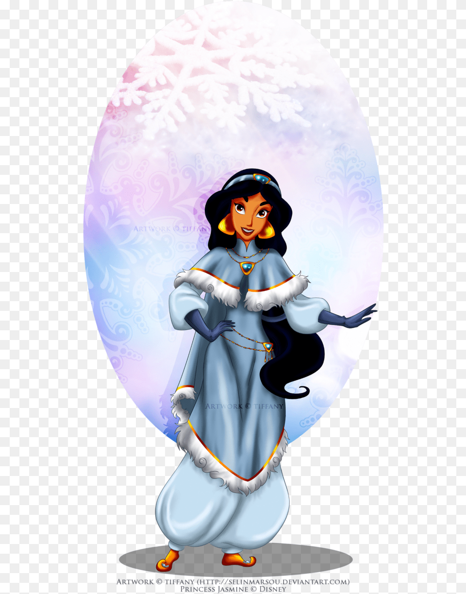 Princess Jasmine Winter Outfit, Adult, Female, Person, Woman Png