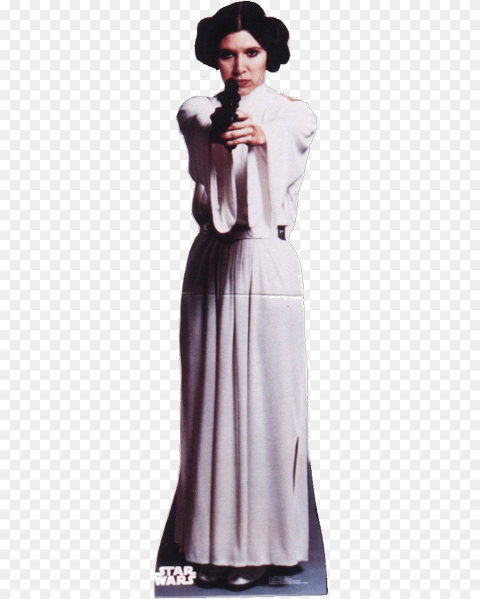 Princess Leia Cardboard Cutout, Adult, Person, Female, Woman Free Transparent Png