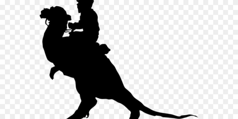 Princess Leia Clipart Silhouette Tauntaun Silhouette, Gray Png Image