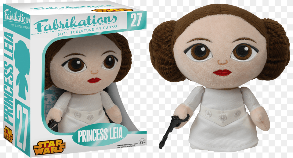 Princess Leia Fab Plush Fabrikations Star Wars, Doll, Toy, Baby, Person Free Transparent Png