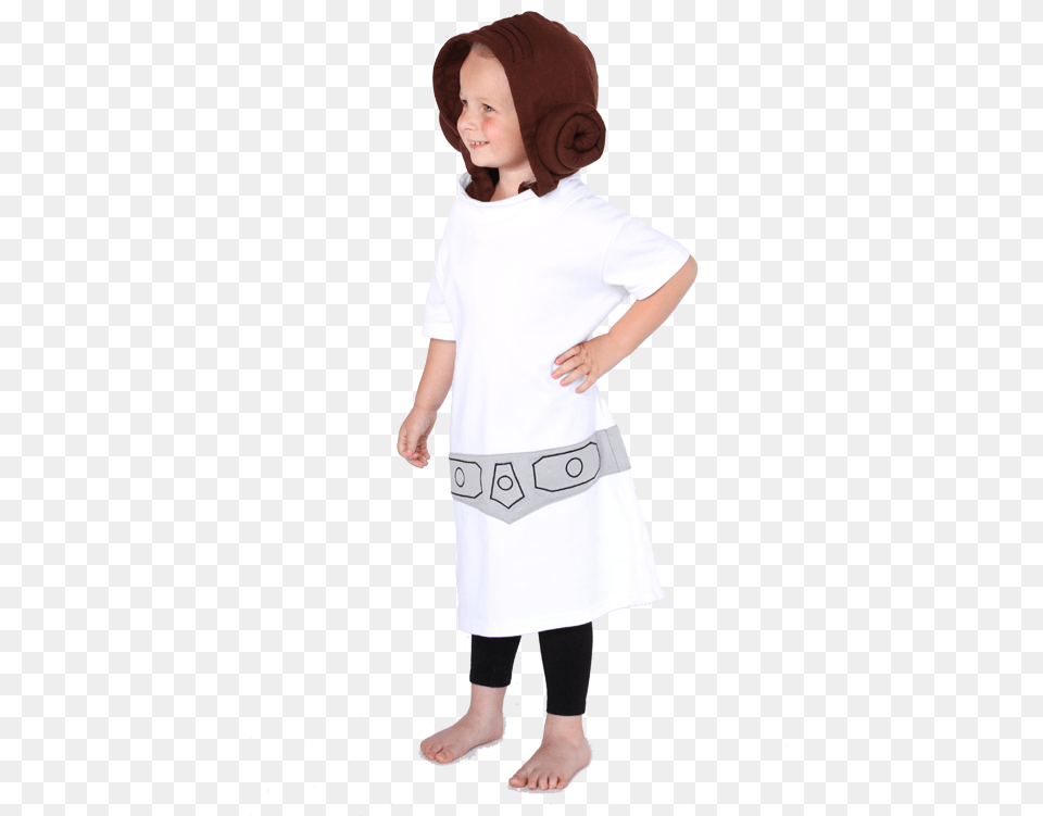 Princess Leia Girls Tunic Girl, Child, Clothing, Female, Hat Free Png Download