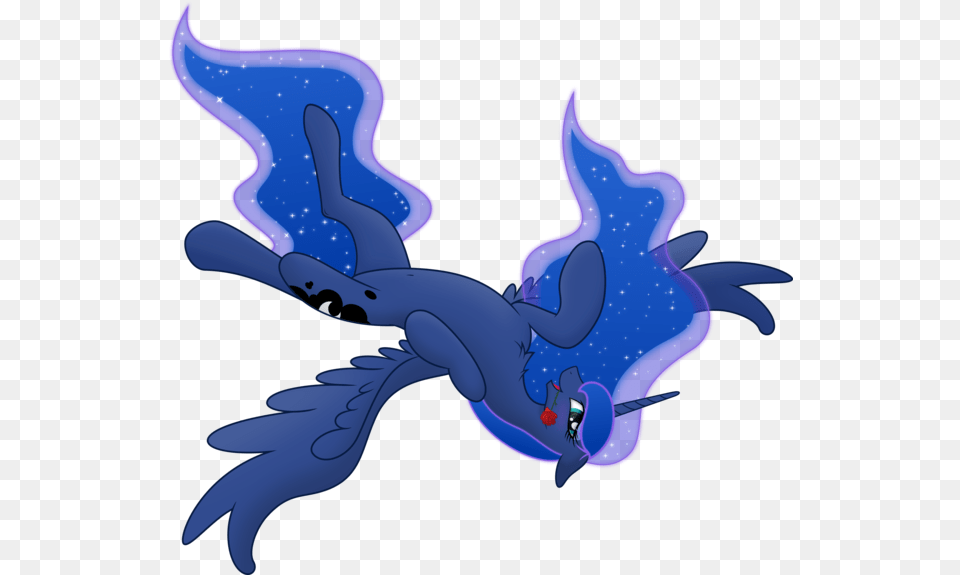 Princess Luna Laying Down, Cartoon Free Png Download