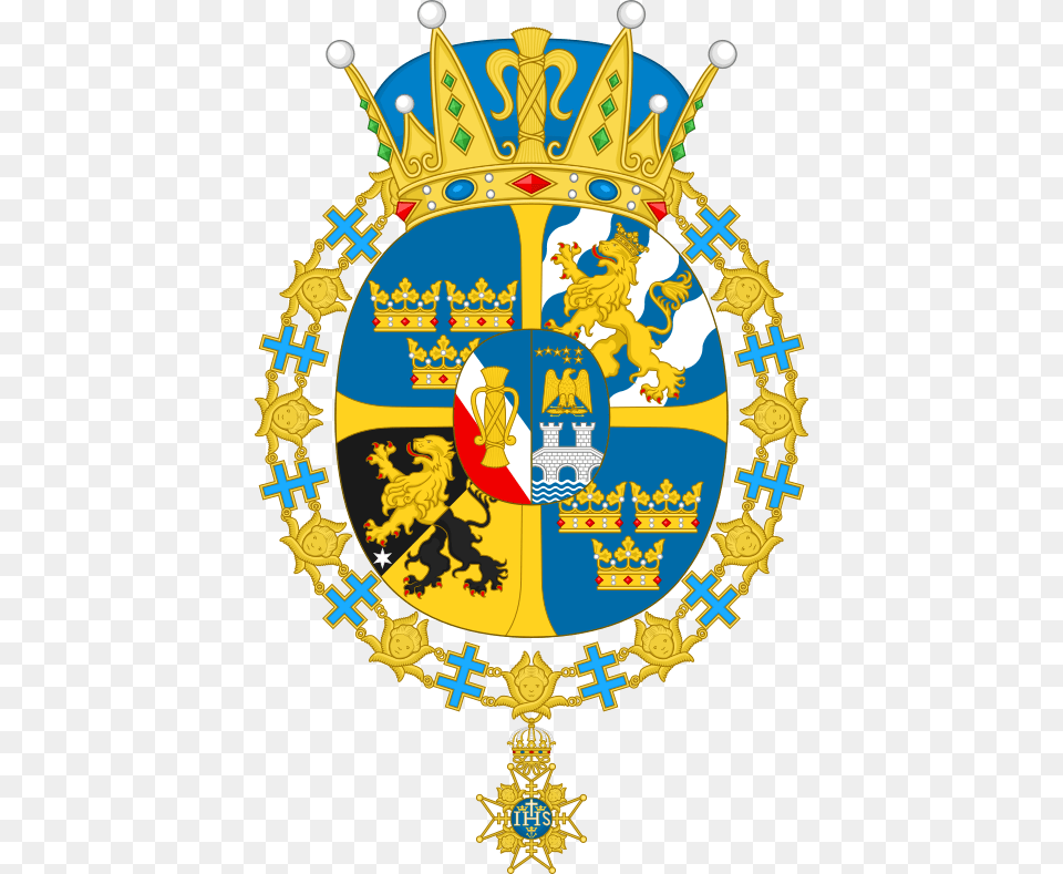 Princess Madeleine Coat Of Arms, Badge, Logo, Symbol, Emblem Free Png