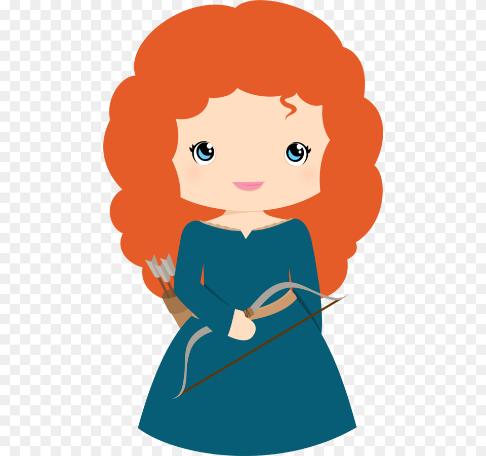 Princess Merida Brave Clip Art, Baby, Person, Face, Head Free Png