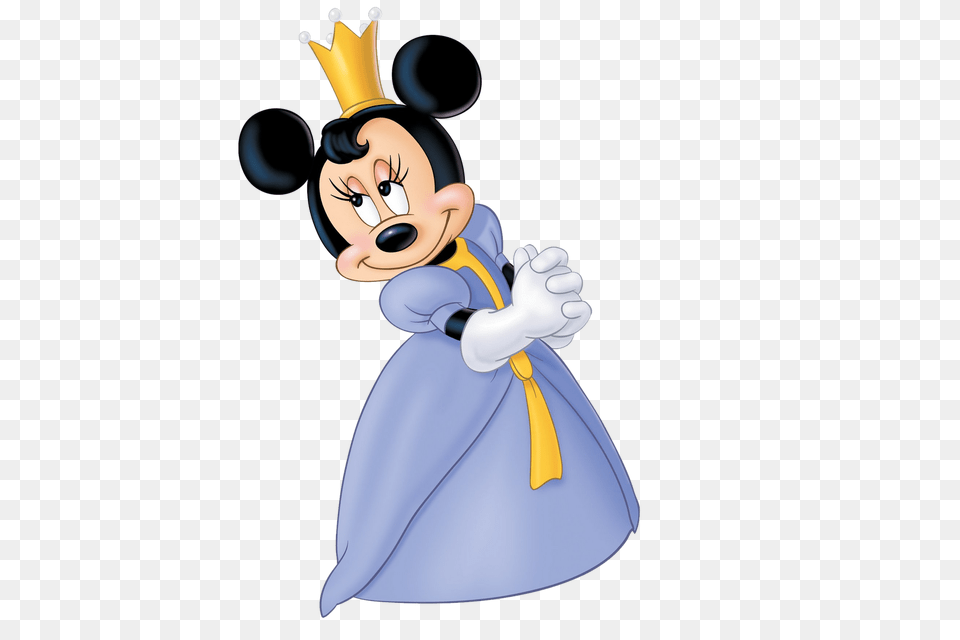 Princess Minie Mouse, Cartoon, Nature, Outdoors, Snow Png Image