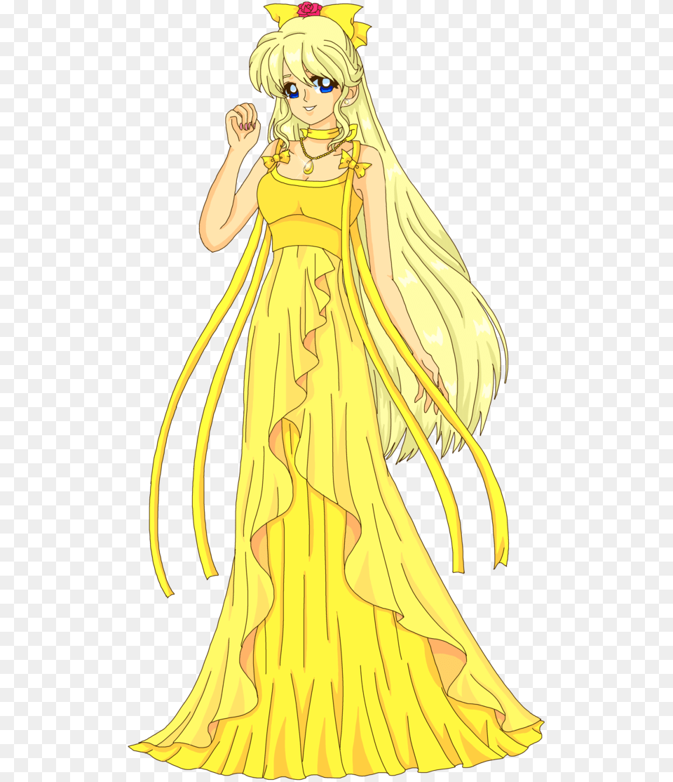 Princess Of Venus By Sailor Serenity Sailor Venus As Princess Serenity, Adult, Wedding, Person, Female Free Transparent Png