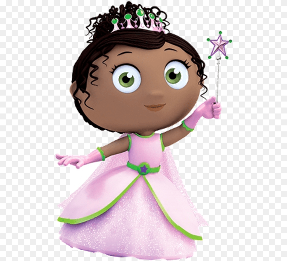 Princess Pea Super Why Characters, Doll, Toy, Clothing, Glove Free Transparent Png