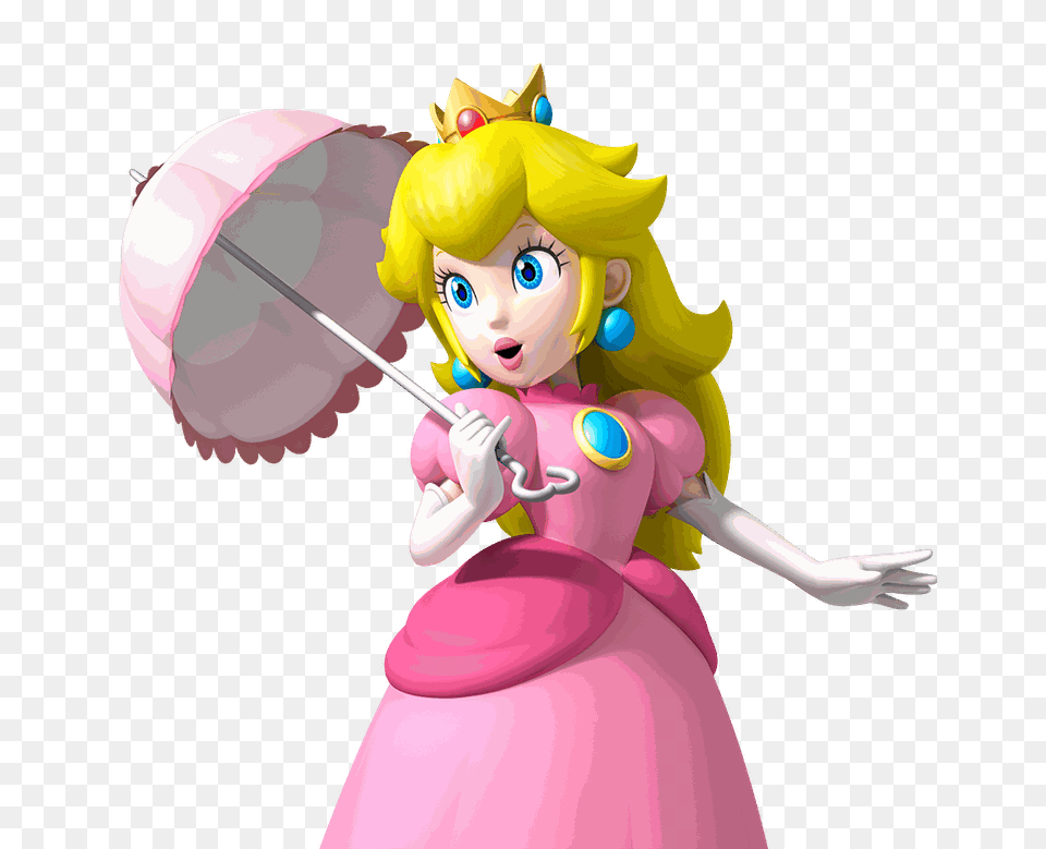 Princess Peach, Baby, Person, Face, Head Png