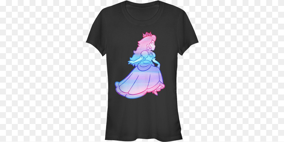 Princess Peach, Clothing, T-shirt Png Image