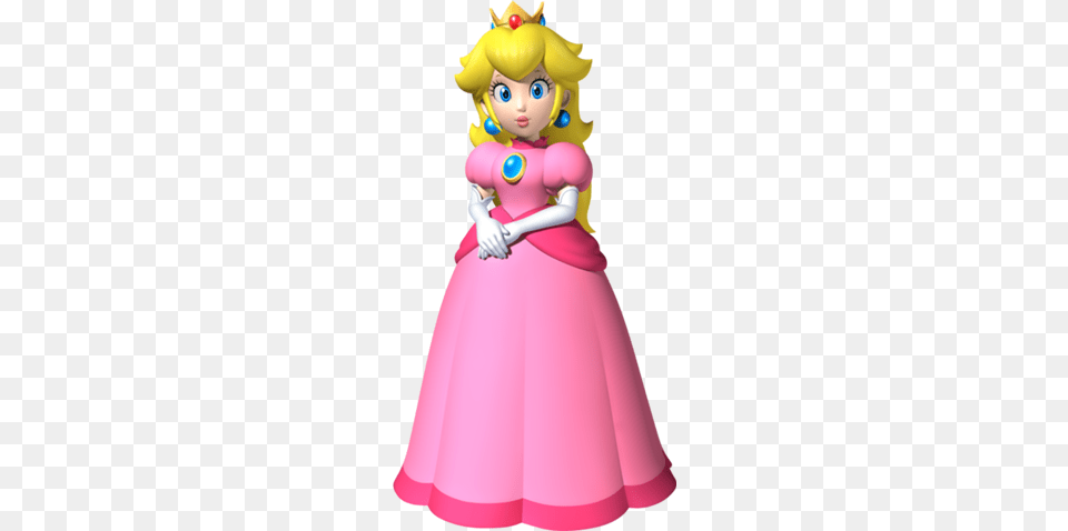 Princess Peach, Baby, Clothing, Dress, Person Free Png