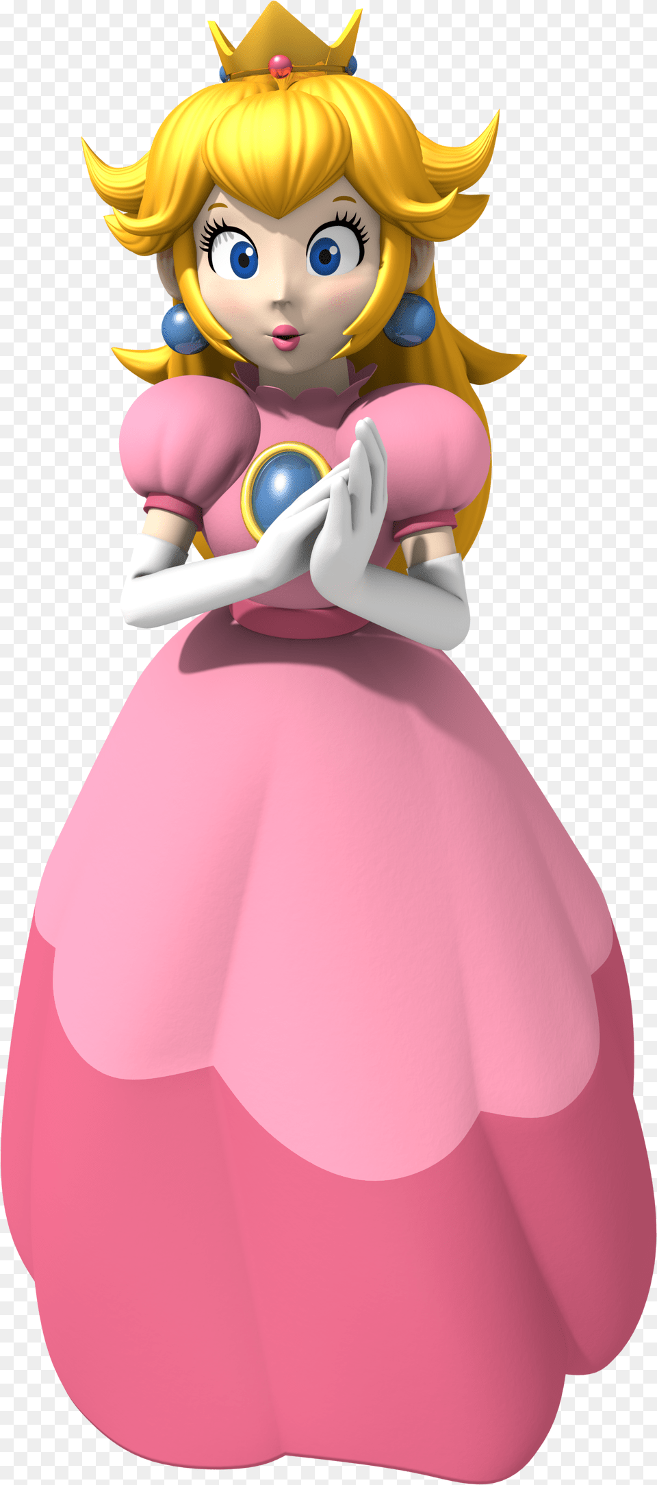 Princess Peach Background Princess Peach Mario Party, Baby, Person, Face, Head Png