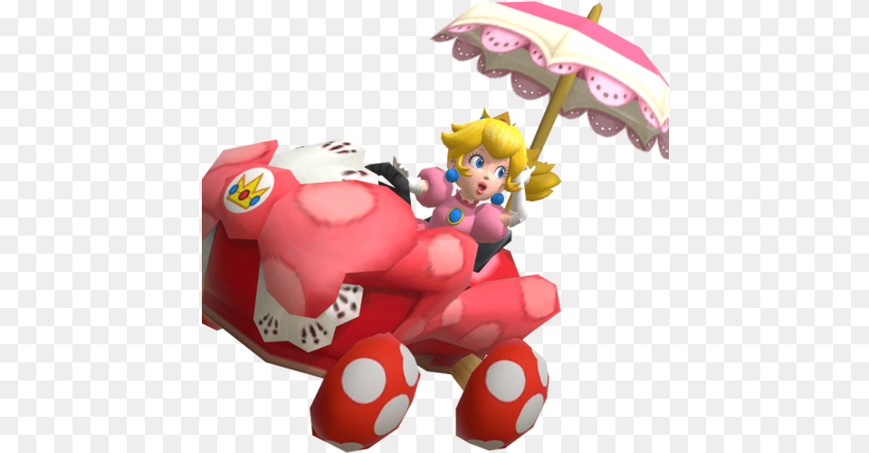 Princess Peach Mario Kart Fictional Character, Face, Head, Person, Baby Free Transparent Png