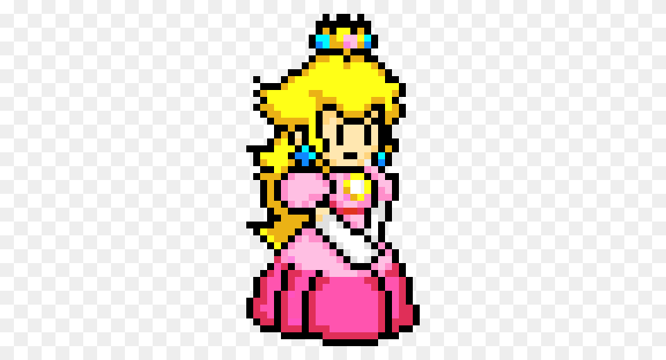 Princess Peach Pixel Art Maker, Graphics Free Transparent Png