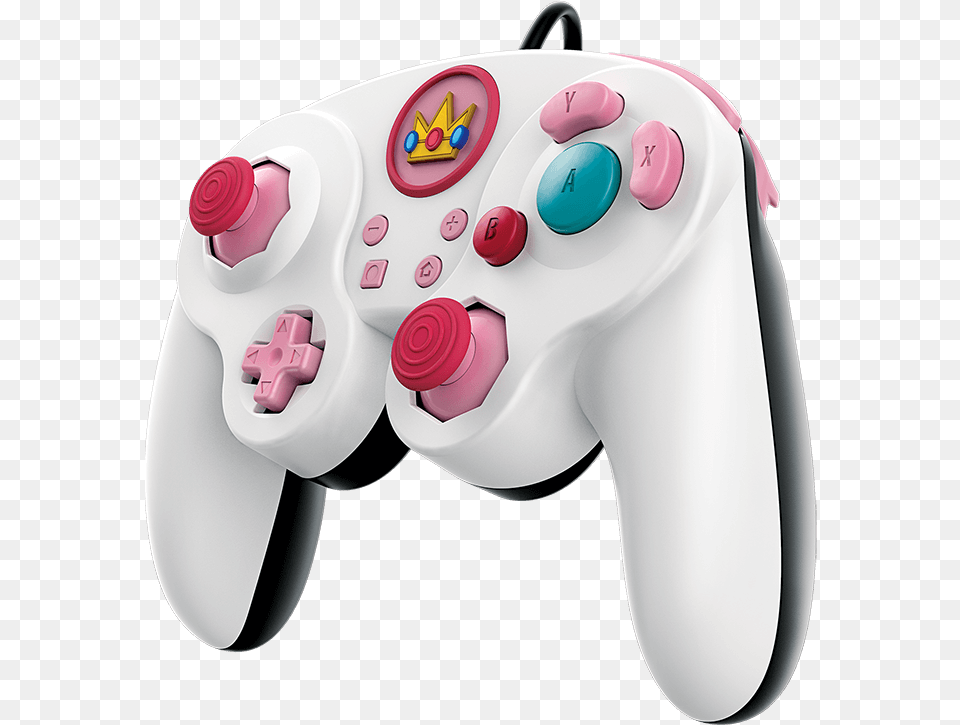 Princess Peach Switch Controller, Electronics, Joystick Png Image