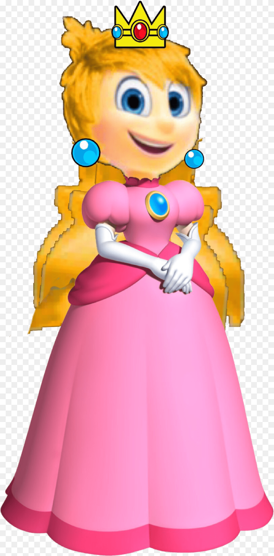 Princess Peach Toadstools Joy 0 Inside Out Princess Joy, Baby, Person, Face, Head Png Image