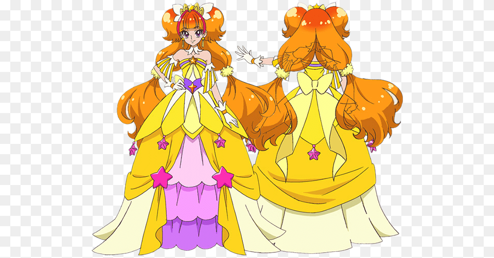 Princess Pretty Cure Twinkle Mode Elegant Pose2 Go Princess Precure Twinkle, Book, Publication, Comics, Adult Png Image